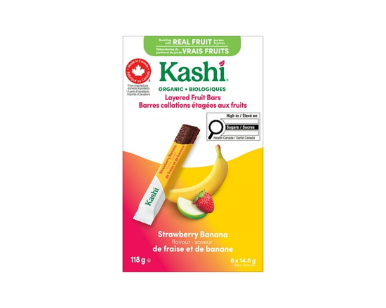 Kashi Layered Strawberry Banana Fruit bars, 8 bars - S