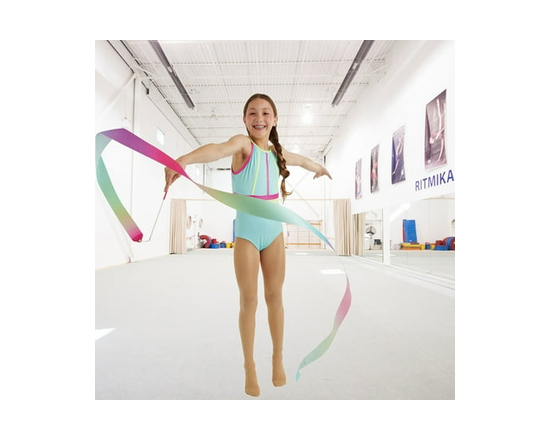 Justice 2PK Dance Ribbons, 6.6FT Length, Color Pink, Ages 6+