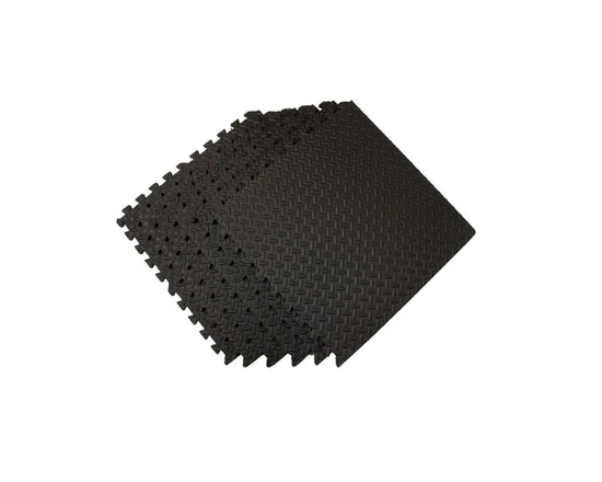 Carreaux de sol pour fitness GoZone – 6 pcs - 24 x 24 x 0,5
