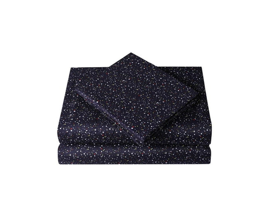Ensemble de draps à imprimé en microfibre douce facile à nettoyer pour enfants Mainstays (Éclaboussures de peinture)