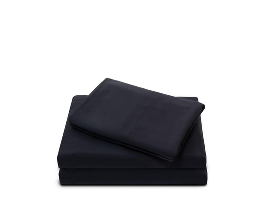 Mainstays Soft, Easy Care, Microfiber Sheet Set – Printed (Black)
