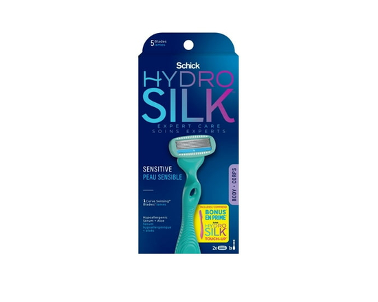 Schick Hydro Silk Sensitive Skin Razor with Bonus Eyebrow Razor