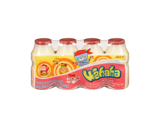 Wahaha Yogurt Drink Original Flavor - 100ml *4