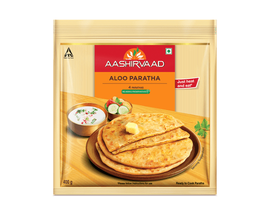 ITC Aashirvaad Aloo Paratha - 400 G