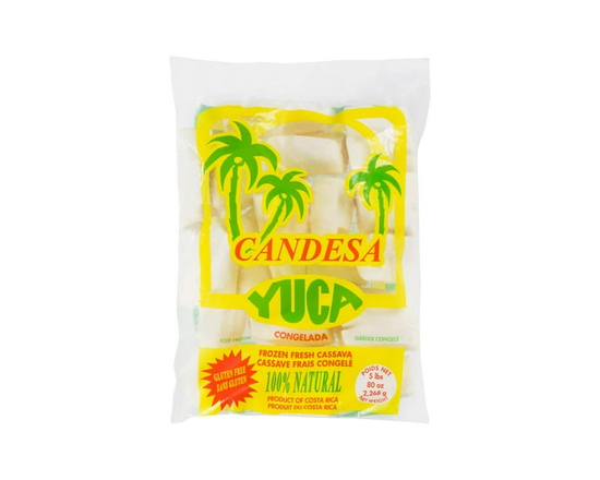 Candesa Yuca Frozen Fresh Cassava 5lb - 5 lbs
