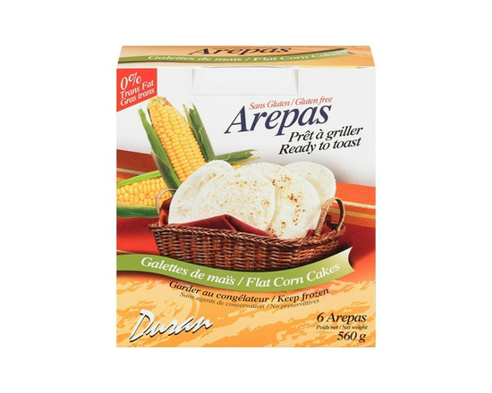 Brar's Duran Arepas Flat Corn Cake - 560 g