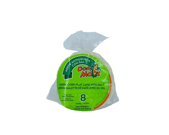 Arepa corn flat cake with salt - 800 g
