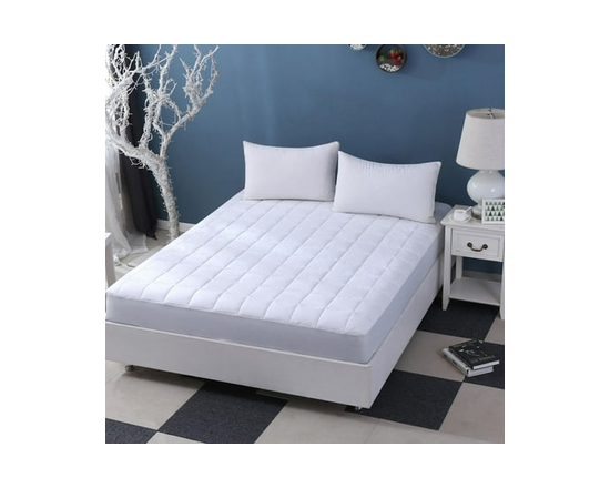 Mainstays Total Protection Mattress Pad Full Size 54 in x 75 in , Waterproof & Ultra Soft Breathable Washable Bed Mattress Pad for Comfort & Protectio