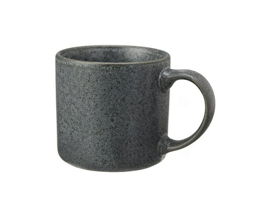 Better Homes & Gardens Anderson Dark Gray Stoneware 14oz Modern Mug - 14oz