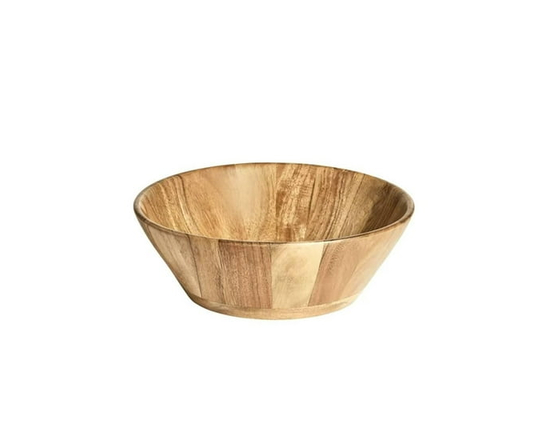Better Homes & Gardens- Acacia Wood Rectangle Tray with Gold Color Handles, One Size - One Size
