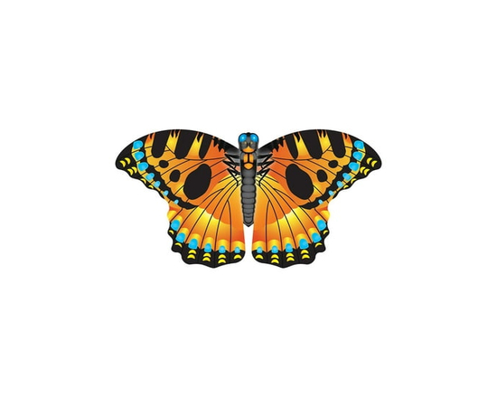 Cerf-volant papillon en nylon X Kites, 34 pouces de large, prêt à voler - Opal