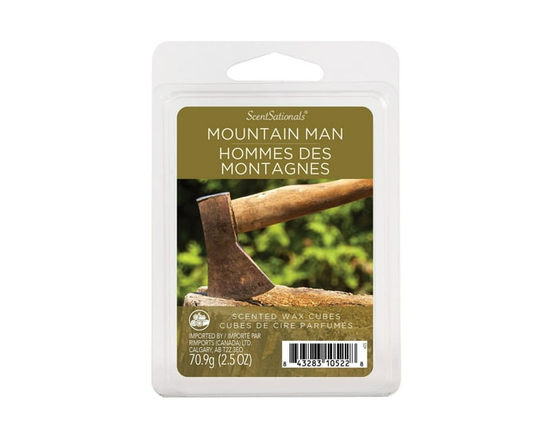 ScentSationals Scented Wax Cubes - Mountain Man