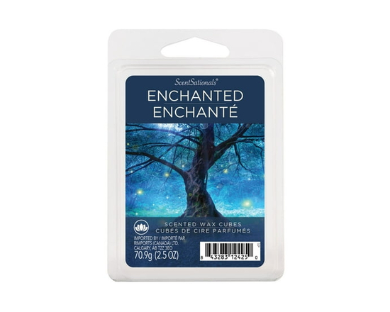 Bloc de cire parfumée ScentSationals - Enchanté - 6 timbres