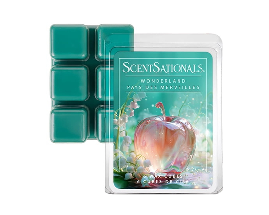 ScentSationals Scented Wax Cubes - Wonderland - 6 pieces