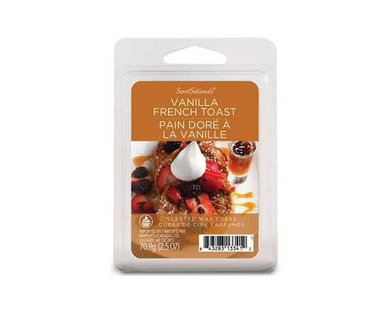 Cubes de cire parfumée ScentSationals - Pain doré à la vanille - 6 timbres