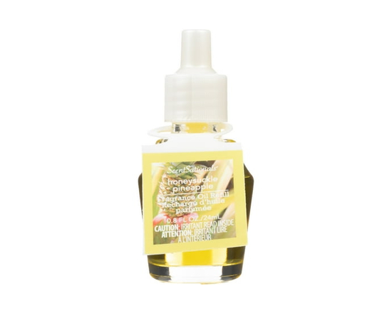 Scentsationals Fragrance Oil - Honeysuckle Pineapple - 0.8 Fl oz, 24 mL Refill