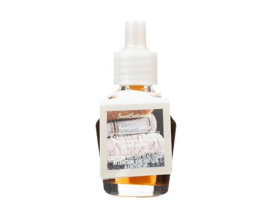 D'huile parfumée Scentsationals - Ambiance douillette - 0.8 Fl oz, 24 mL Recharge