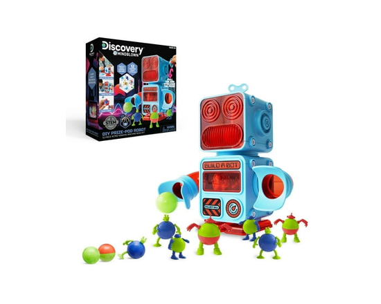 Discovery™ #Mindblown DIY Prize-Pod Robot 52-Piece Retro Vending Machine Build Kit (Ensemble de construction de distributeur automatique robot rétro)