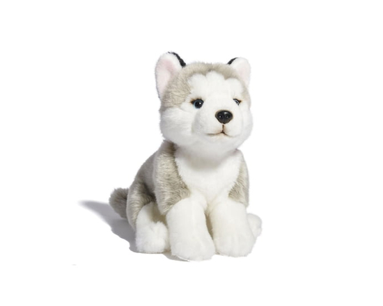 Hugs and CuddlesMC − Refuge pour animaux − Peluche Husky de 10 po