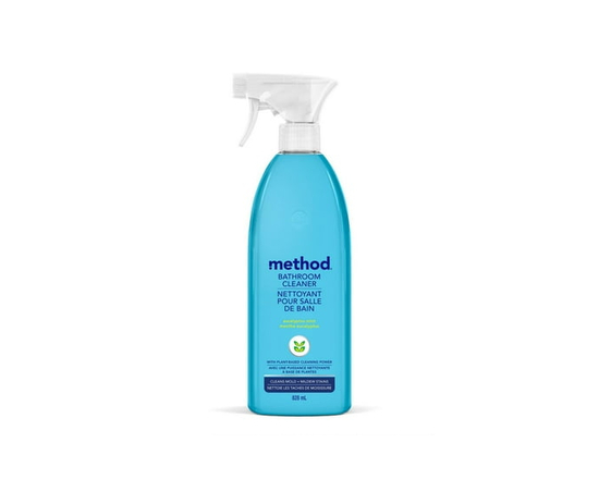 Method Bathroom Cleaner, Natural Cleaner, Spary, Eucalyptus Mint Scent, 828ml - 828 milliliter
