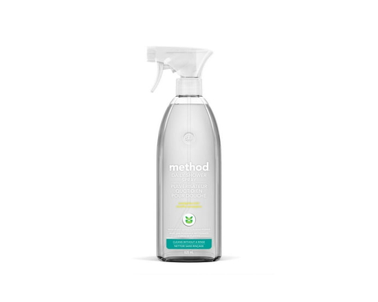 Method Daily Shower Cleaner Spray, Natural Cleaner, Eucalyptus Mint Scent, 828ml - 28 fl oz