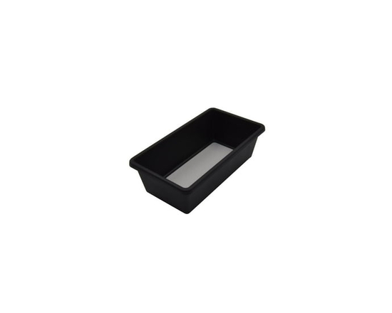 Mainstays Black Plastic Non-Slip Drawer Organiser, 3.75" x 6.75", for Kitchen Gadgets, 1 piece - inches