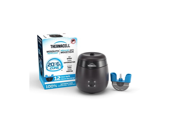 Thermacell E-ZoneGuard Patio Rechargeable Mosquito Repeller with 12-Hr Refill and 5.5-Hr Battery