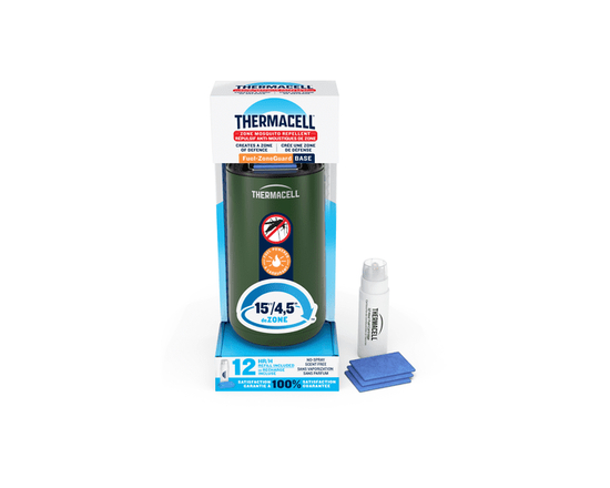 Thermacell Fuel-ZoneGuard Base Fuel Powered Mosquito Repeller with 12-Hr Refill