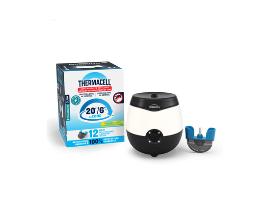 Thermacell E-ZoneGuard Glow Rechargeable Mosquito Repeller + Lantern with 12-Hr Refill and 5.5-Hr Battery