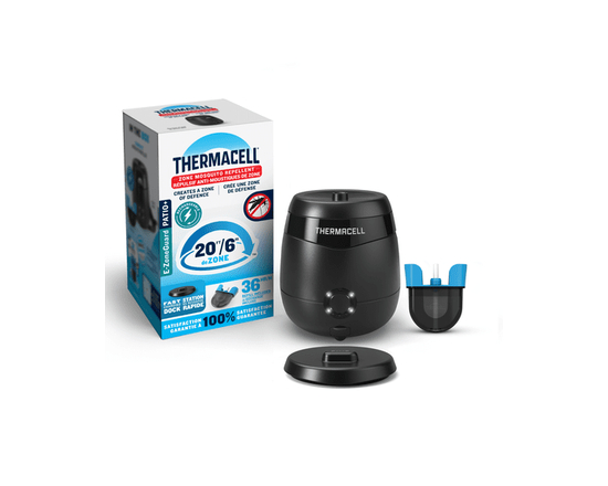 Thermacell E-ZoneGuard Patio+ Rechargeable Mosquito Repeller with 36-Hr Refill and 6.5-Hr Battery