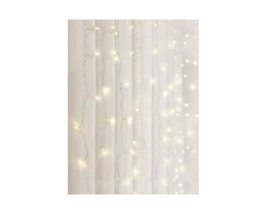 Curtain Lights Cascading LED Lighting Warm  White  lights