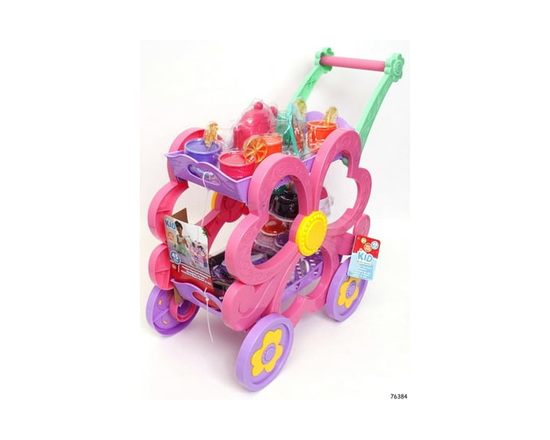 Flower Tea Cart Playset