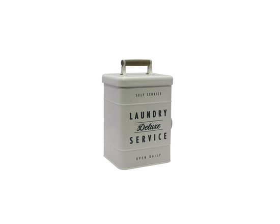 Mainstays White Metal Medium Detergent Holder with Scoop,1 Piece