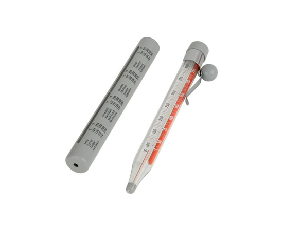 Mainstays ABS Food Cooking Dial Candy thermomètre, attache Clip avec affichage rouge et noir