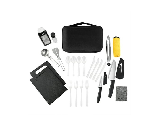 Ozark Trail Camping Kitchen Kit 24pcs Set