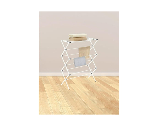 Mainstays Folding Drying Rack for Clothes, 28.7inWx14.6inDx45.3inH - 22.97'