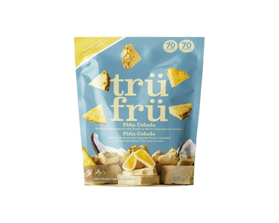 Tru Fru Frozen Pineapple in White Chocolate and Coconut - 6 oz