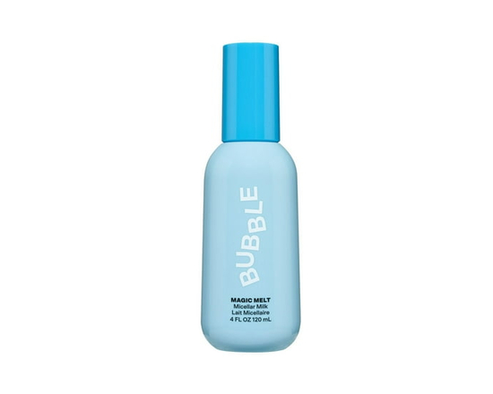 Bubble Skincare Magic Melt Micellar Milk 120ml, Facial Cleanser, Makeup Remover - 120 mL