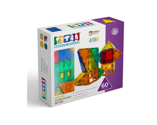 Tytan Magnetic Tiles - 60pcs