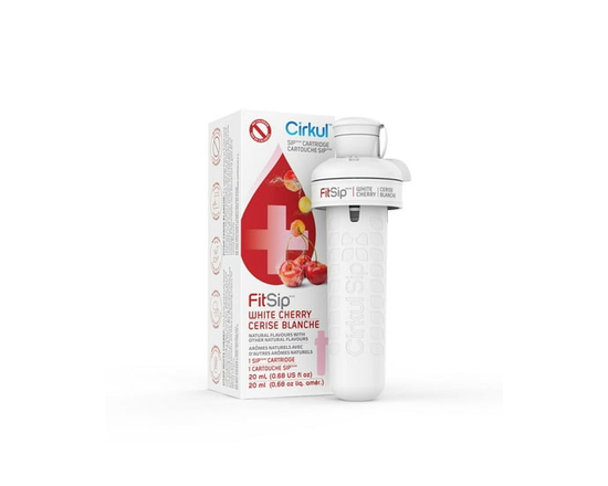 Cirkul FitSip White Cherry Flavour Cartridge, 1-pack - 1-pack