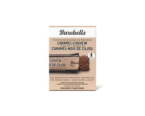 Barebells Caramel Cashew Protein Bars 4 Pk