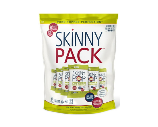 SkinnyPop Skinnypack Gluten Free Popcorn - 3.9 oz