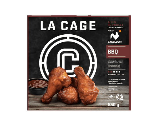 Ailes de poulet BBQ - 550g