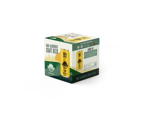 Sober Carpenter IPA Sans Alcool 4x355ml - 4x355ml