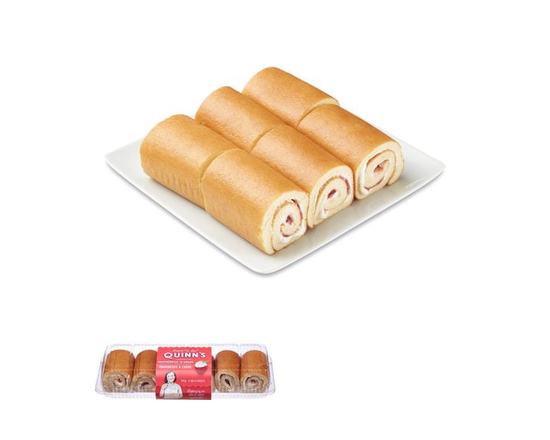 Quinn’s Raspberries ‘N Cream Swiss Rolls