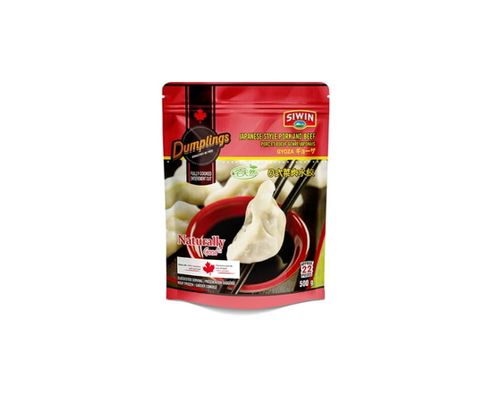 Siwin Frozen Japanese Style Pork & Beef Dumpling with Authentic Flavour and Modern Convenience - 500g