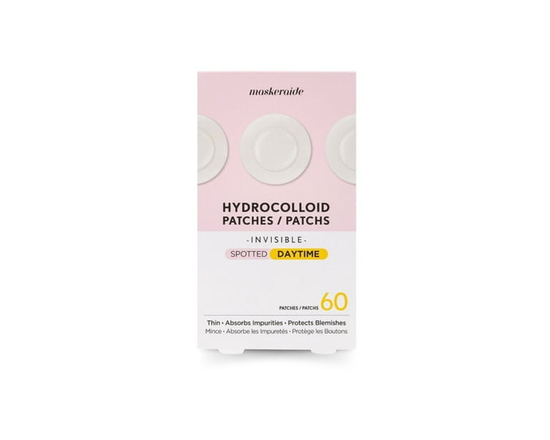 Maskeraide Spotted Daytime Patchs Invisibles, Patchs pour Boutons d'Acné, Patchs Hydrocolloïdes - 60 Unités