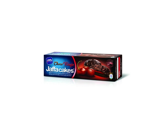 Jaffa Soft Biscuit Cakes Choco Cherry Flavor 155 G - 20cm