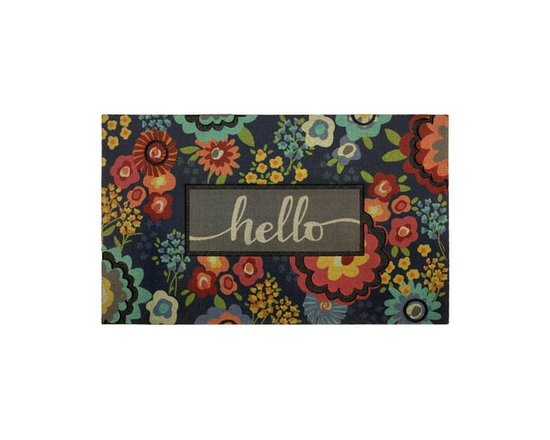 Mainstays Accueil Floral 18x30 Paillasson - 18X30