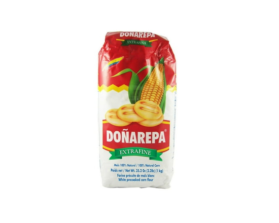 Dona Arepa White Precooked Corn Flour - 1 kg